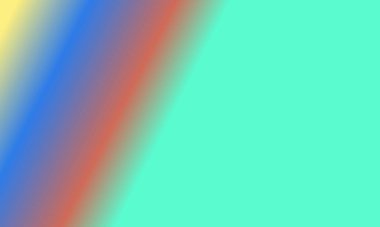 Basit Cyan tasarımı, kırmızı, sarı ve mavi gradyan renk çizimi çok havalı