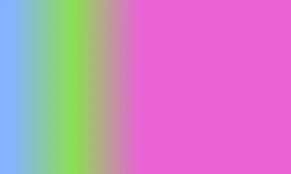 Design Simple Pink Green Blue Gradient Color Illustration Background Very — Stock Photo, Image