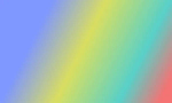 Design simple Cyan,red,yellow and blue gradient color illustration background very cool