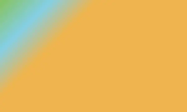 Дизайн Простой Зеленой Желтой Синей Цветовой Иллюстрации Фон Крутой — стоковое фото