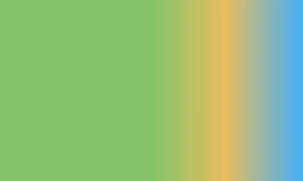 デザインシンプルな緑 黄色と青のグラデーションカラーイラストの背景は非常にクールな — ストック写真