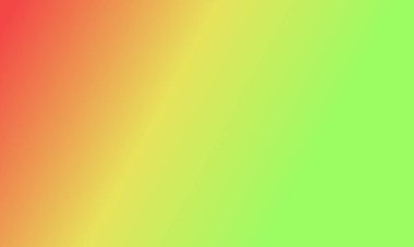 Basit yeşil, sarı ve kırmızı gradyan renk çizimi arka planı tasarla.