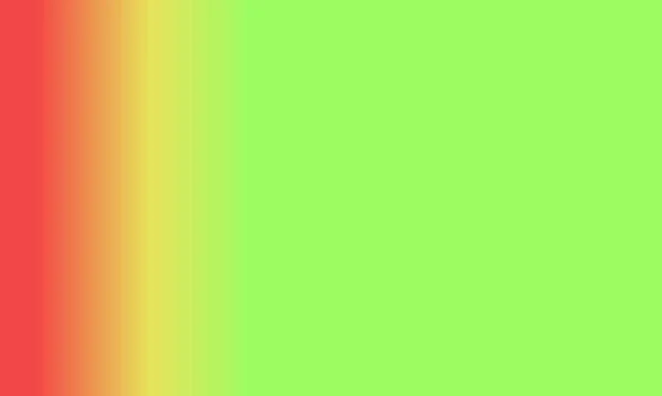 デザインシンプルな緑 黄色と赤のグラデーションカラーイラストの背景は非常にクールな — ストック写真