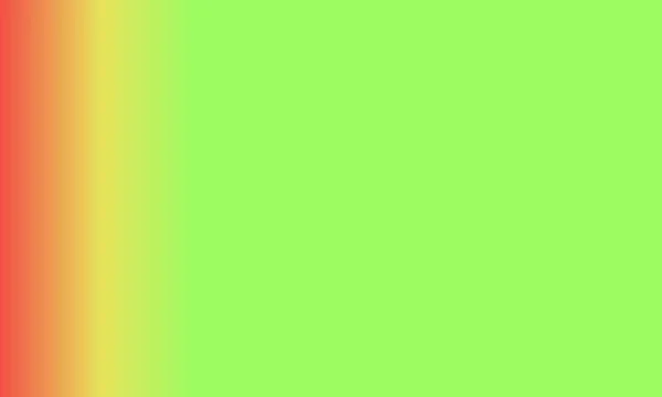 Projekt Prosty Zielony Żółty Czerwony Gradientowy Kolor Ilustracja Tło Bardzo — Zdjęcie stockowe