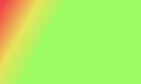 Design Simple Green Yellow Red Gradient Color Illustration Background Very — Stock Photo, Image