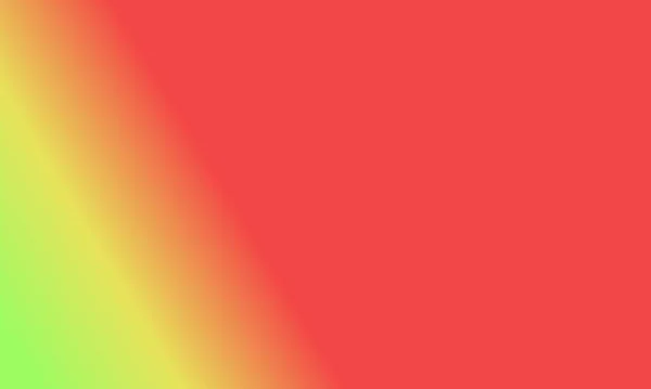 Дизайн Простой Зеленой Желтой Красной Цветовой Иллюстрации Фон Крутой — стоковое фото