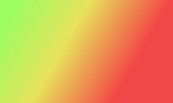 Ontwerp Eenvoudige Groene Gele Rode Verloop Kleur Illustratie Achtergrond Zeer — Stockfoto