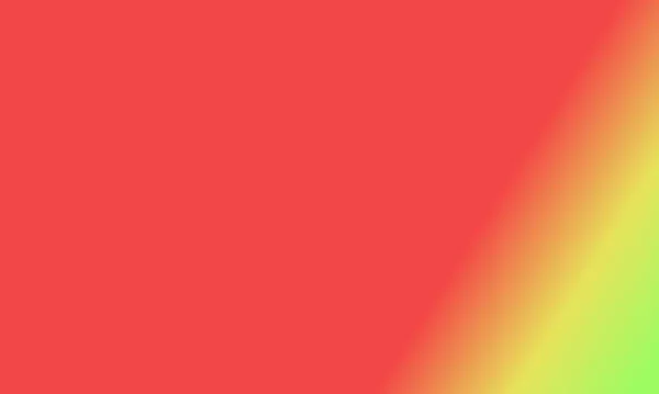 Дизайн Простой Зеленой Желтой Красной Цветовой Иллюстрации Фон Крутой — стоковое фото