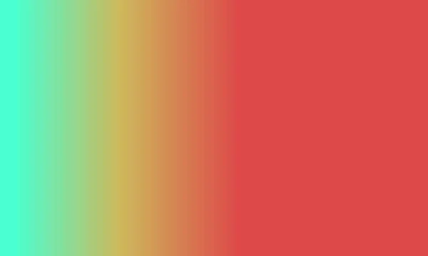Design Einfache Cyan Rot Und Gelb Farbverlauf Illustration Hintergrund Sehr — Stockfoto