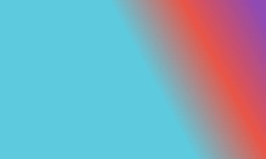 Basit mavi, kırmızı ve mor gradyan renk çizimi arka planı tasarla.