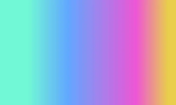 Ontwerp Eenvoudige Cyaan Blauw Geel Roze Verloop Kleur Illustratie Achtergrond — Stockfoto