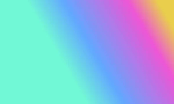 Σχεδιασμός Απλό Κυανό Μπλε Κίτρινο Και Ροζ Χρώμα Κλίση Εικονογράφηση — Φωτογραφία Αρχείου