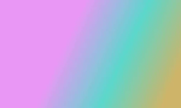 Design simple pink,cyan and yellow gradient color illustration background very cool