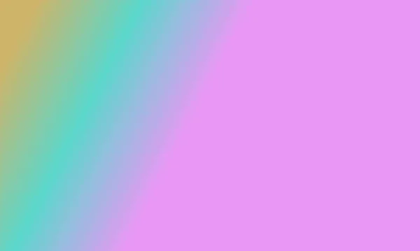 Design simple pink,cyan and yellow gradient color illustration background very cool