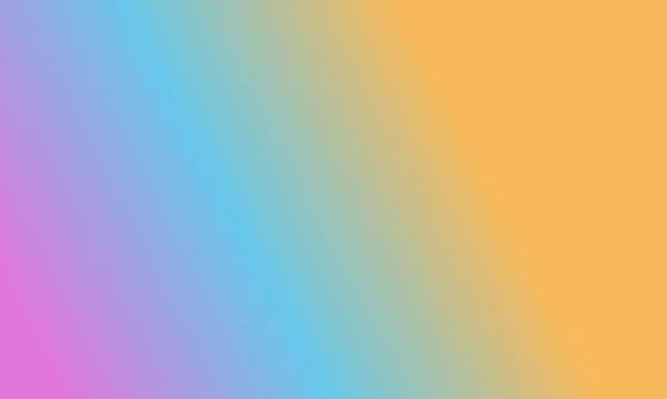Design Einfache Orange Blau Und Rosa Farbverlauf Illustration Hintergrund Sehr — Stockfoto