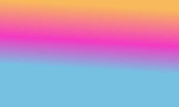Дизайн Простий Помаранчевий Синій Рожевий Градієнт Кольору Ілюстрації Фон Дуже — стокове фото