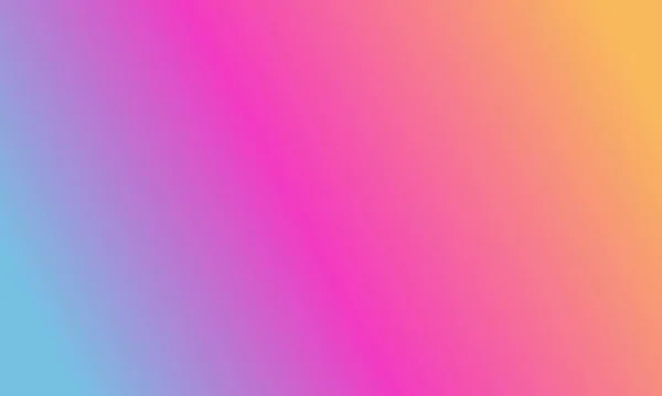 シンプルなオレンジ 青とピンクのグラデーションカラーイラストの背景をデザインします — ストック写真
