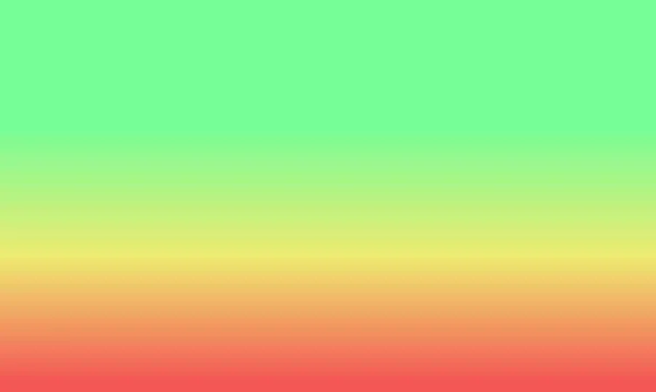 Ontwerp Eenvoudige Groene Gele Rode Verloop Kleur Illustratie Achtergrond Zeer — Stockfoto