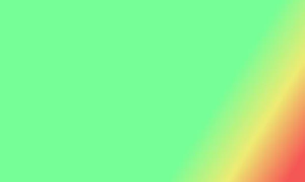 Design Einfache Grüne Gelbe Und Rote Farbverlauf Illustration Hintergrund Sehr — Stockfoto