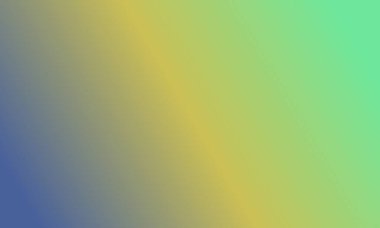 Basit sarı, yeşil ve lacivert gradyan renk çizimi tasarla. Çok havalı.