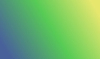 Basit sarı, yeşil ve lacivert gradyan renk çizimi tasarla. Çok havalı.