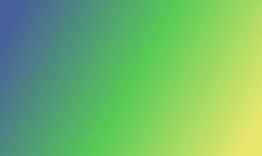 Basit sarı, yeşil ve lacivert gradyan renk çizimi tasarla. Çok havalı.