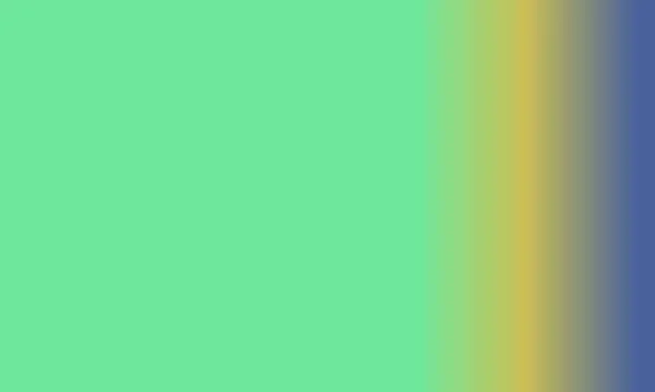 Design Semplice Giallo Verde Blu Navy Gradiente Colore Illustrazione Sfondo — Foto Stock