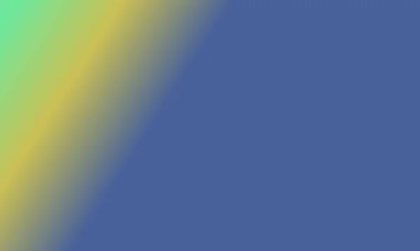 デザインシンプルな黄色 緑とネイビーブルーグラデーションカラーイラストの背景はとてもクールです — ストック写真