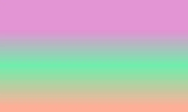 Ontwerp Eenvoudige Perzik Groen Roze Verloop Kleur Illustratie Achtergrond Zeer — Stockfoto