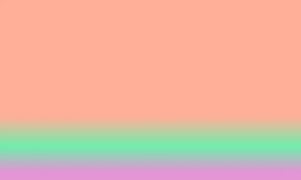 デザインシンプルな桃 緑とピンクのグラデーションカラーイラストの背景は非常にクールな — ストック写真