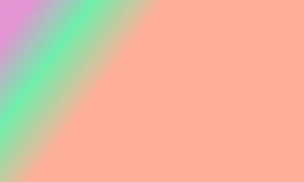Дизайн Простой Персик Зеленый Розовый Градиент Цвета Иллюстрации Фон Здорово — стоковое фото