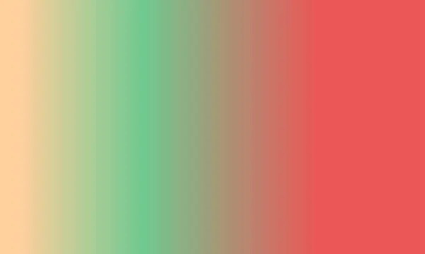 Design simple peach,green and red gradient color illustration background very cool