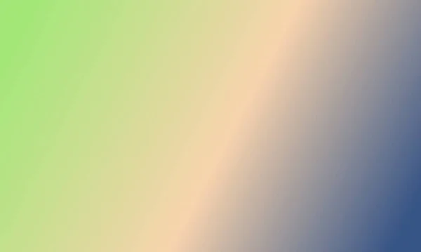 Design Einfache Marineblau Pfirsich Und Grünen Farbverlauf Illustration Hintergrund Sehr — Stockfoto