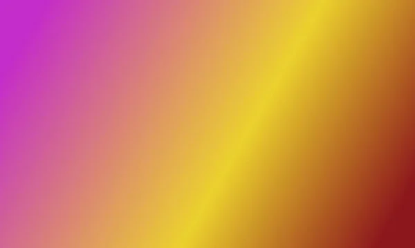 デザインシンプルな黄色 紫と月のグラデーションカラーイラストの背景は非常にクールな — ストック写真