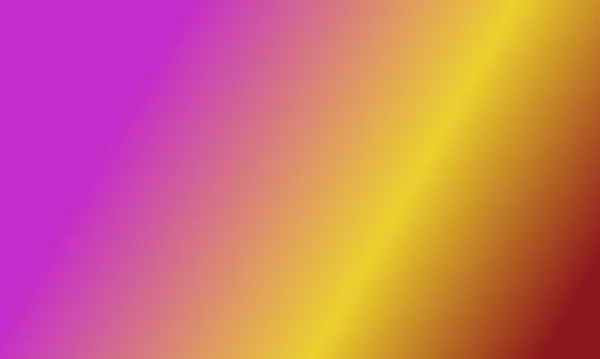 Ontwerp Eenvoudige Gele Paarse Kastanjebruine Verloop Kleur Illustratie Achtergrond Zeer — Stockfoto