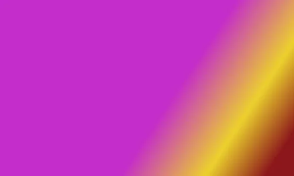 Diseño Simple Amarillo Púrpura Marrón Degradado Color Ilustración Fondo Muy — Foto de Stock