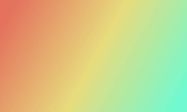 Basit kestane rengi, cyan ve sarı gradyan renk çizelgesi tasarla. Çok havalı.