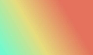 Basit kestane rengi, cyan ve sarı gradyan renk çizelgesi tasarla. Çok havalı.