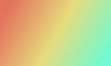 Basit kestane rengi, cyan ve sarı gradyan renk çizelgesi tasarla. Çok havalı.