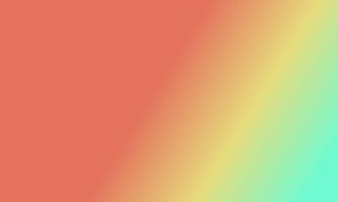 Basit kestane rengi, cyan ve sarı gradyan renk çizelgesi tasarla. Çok havalı.