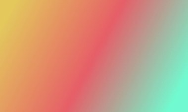 Basit kestane rengi, cyan ve sarı gradyan renk çizelgesi tasarla. Çok havalı.