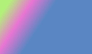 Basit pembe, lacivert ve sarı gradyan renk çizimi tasarla.