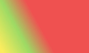 Basit açık sarı, açık yeşil ve kırmızı gradyan arkaplan çizimi çok havalı.