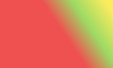 Basit açık sarı, açık yeşil ve kırmızı gradyan arkaplan çizimi çok havalı.