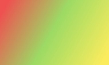 Basit açık sarı, açık yeşil ve kırmızı gradyan arkaplan çizimi çok havalı.