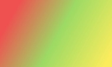 Basit açık sarı, açık yeşil ve kırmızı gradyan arkaplan çizimi çok havalı.