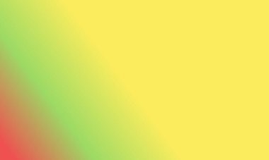 Basit açık sarı, açık yeşil ve kırmızı gradyan arkaplan çizimi çok havalı.