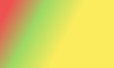 Basit açık sarı, açık yeşil ve kırmızı gradyan arkaplan çizimi çok havalı.