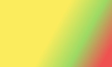 Basit açık sarı, açık yeşil ve kırmızı gradyan arkaplan çizimi çok havalı.