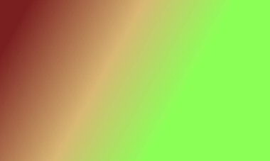 Basit açık yeşil, şeftali ve kestane rengi gradyan arkaplan tasarımı çok havalı